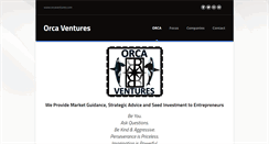 Desktop Screenshot of orcaventures.com